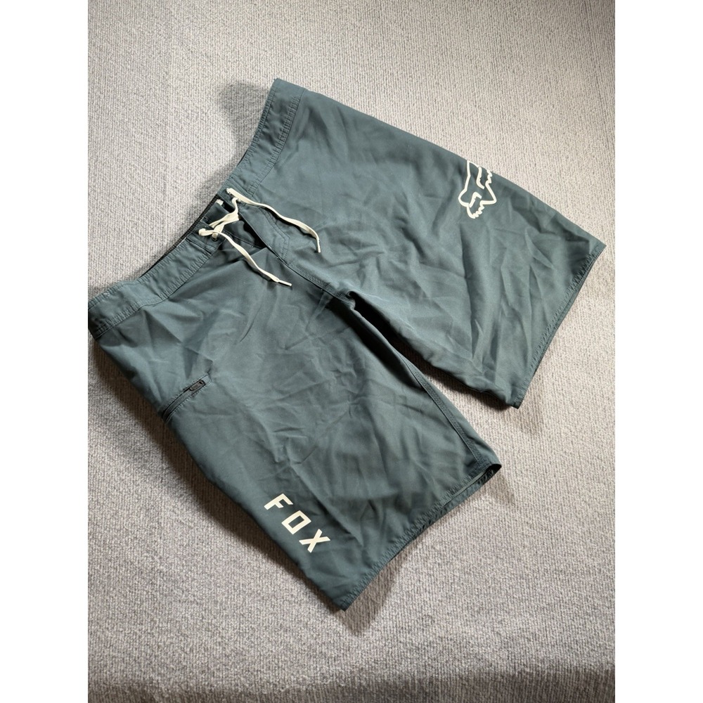 Fox‎ Racing Navy Blue Mens Blue Board Shirts Size 38 MX MTB